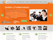 Tablet Screenshot of cmsconsultores.com